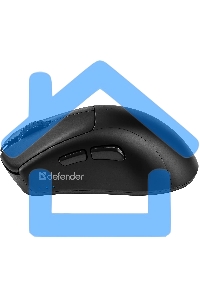Мышь беспроводная Defender Delata GM-082 черный, 12000 dpi, радиоканал, Bluetooth, USB, кнопки - 6