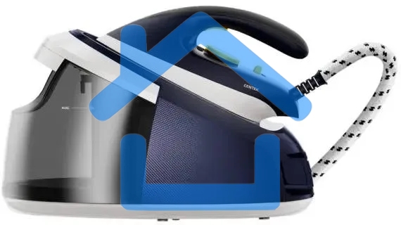 Парогенератор Centek CT-2303 темно-синий/белый, 3000 Вт