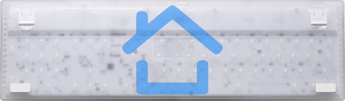 Клавиатура проводная механическая Defender Alchemist GK-000 RU,прозрач,104кн+FN,радуж,1.5м_1