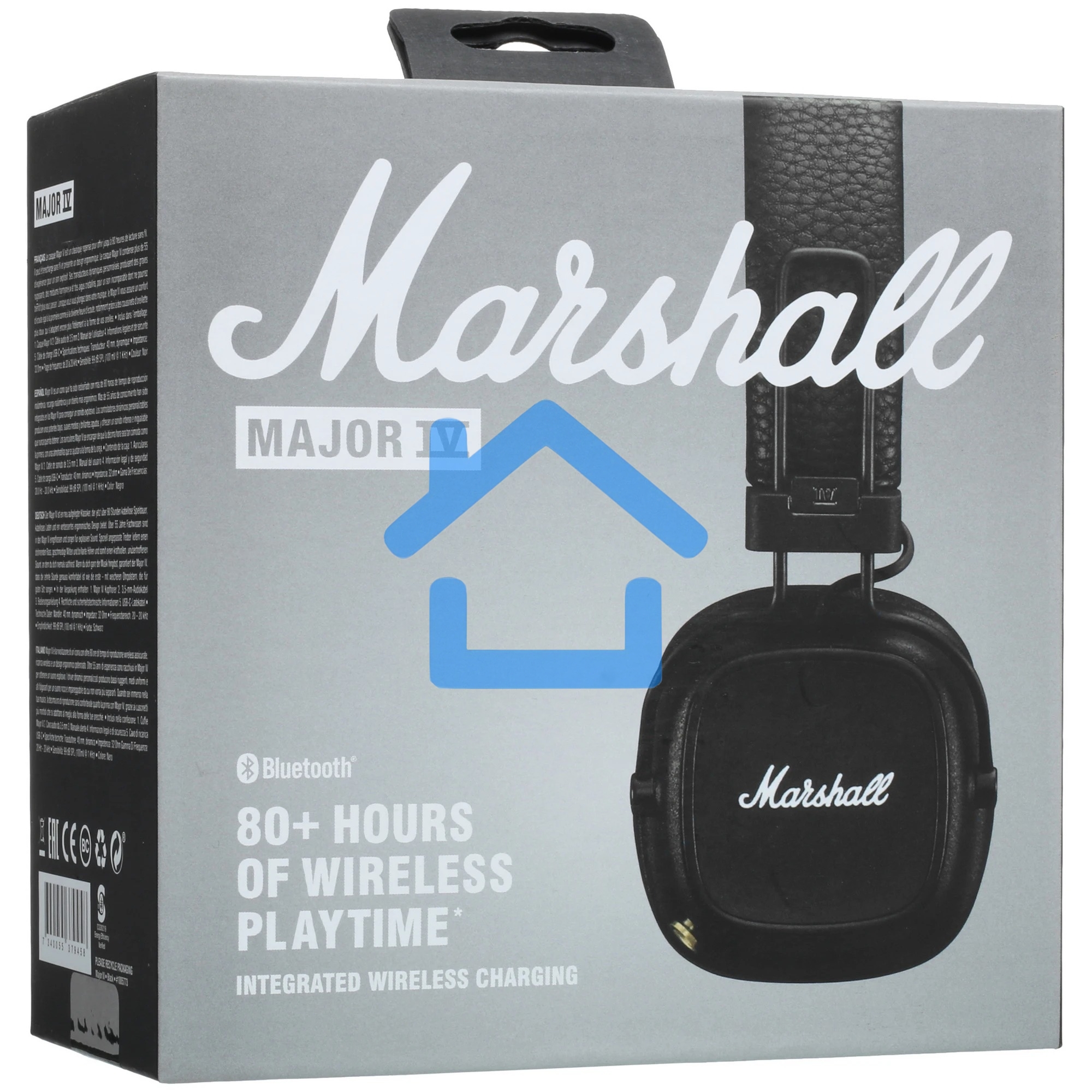 Гарнитура MARSHALL Bluetooth MAJOR IV черный