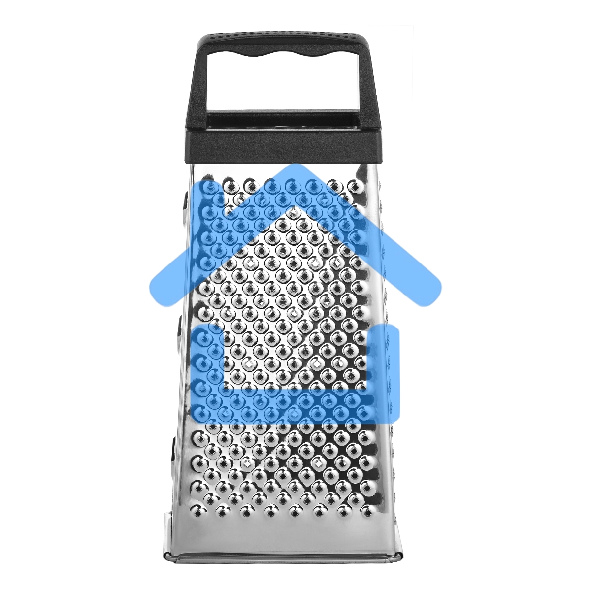 Терка LARA LR07-50 4 поверхности, высота 20 см, нерж. сталь, ручка