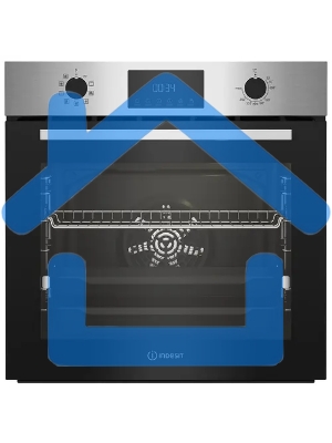 Духовой шкаф Электрический Indesit IFE 3841 J IX нержавеющая сталь