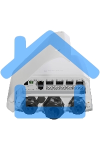 Коммутатор MIKROTIK CRS504-4XQ-OUT