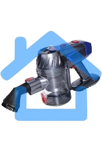 Пылесос вертикальный/ручной BQ VC1002H серый-золотой, питание от аккумулятора, 45 Вт, уборка сухая, пылесборник 0.7 л, работа от АКБ max 35 мин