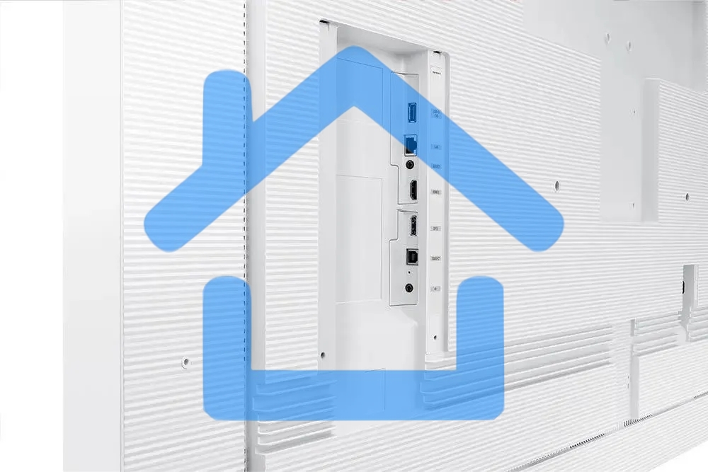 Панель Samsung WM65B Flip Chart Pro белый, 65 