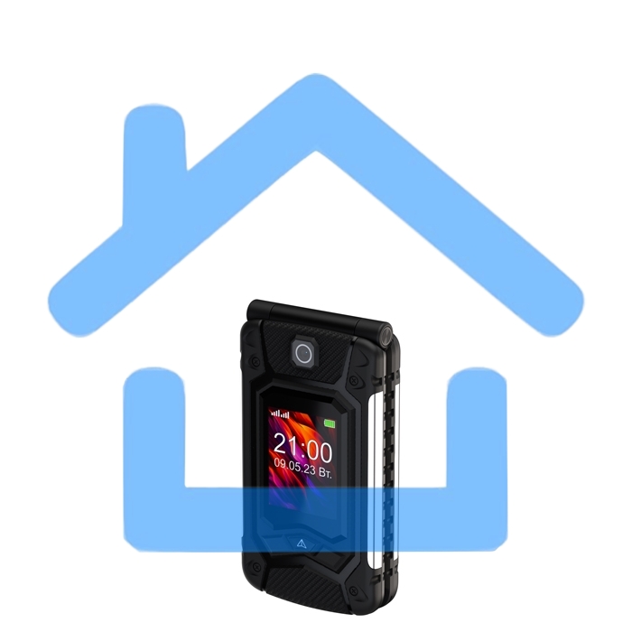Мобильный телефон Maxvi E10 черный