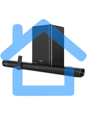 Саундбар Sven SB-2200D черный (2 x 60W, Bluetooth сабвуфер 180W, пульт ДУ, LED-дисплей, HDMI, USB)