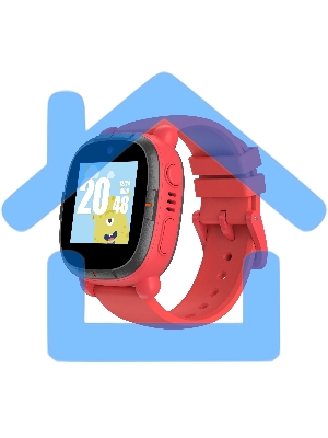 Умные часы INOI Kids Watch Lite красный