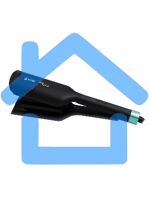 Щипцы Vitek Aquamarine VT-2380 100Вт черный/голубой макс.темп.:200С покрытие:керамическое