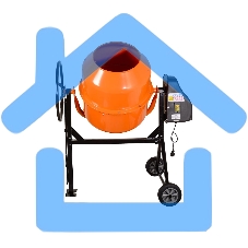 Бетономешалка Вихрь БМ-205 (74/1/5) 900 Вт, 205 л, чугунный венец, 32 об/мин