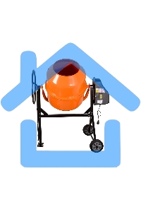 Бетономешалка Вихрь БМ-205 (74/1/5) 900 Вт, 205 л, чугунный венец, 32 об/мин