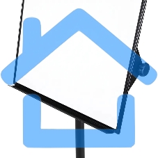 Флипчарт Deli EV130, лак, 75x106.7см на роликах белый/черный