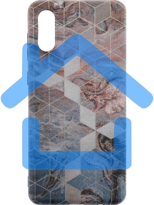 Чехол (клип-кейс) Gresso Meridian, для Samsung Galaxy A02, золотистый/синий gr17aaae8918