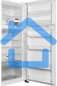 Холодильник Hitachi HRTN7489DF BSLCS нержавеющая сталь двухкамерный инвертер 333/117л морозилка сверху