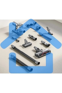 Пылесос вертикальный Dreame Xiaomi V12 (VVT1) серый/черный, питание от аккумулятора, 180 Вт, уборка сухая, пылесборник 0.5 л, работа от АКБ max 90 мин