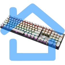 Клавиатура GMNG GG-KB815X (1913914) проводная, USB, черный + белый