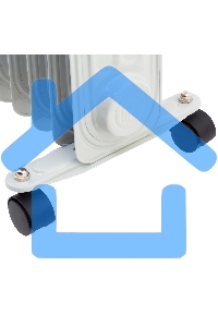 Обогреватель масляный MTX OCH-1500, белый, 1500 Вт, 15 м2, термостат