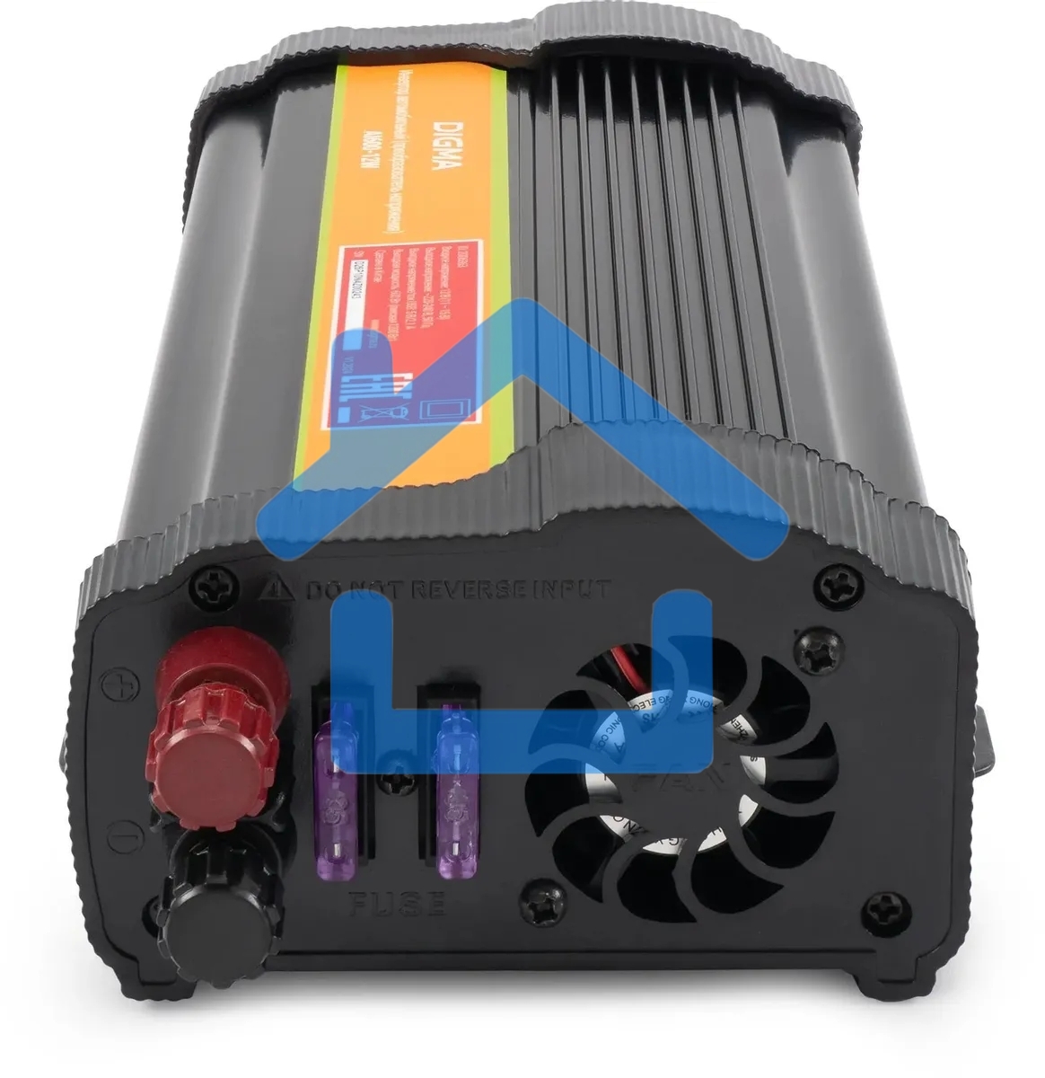 Автоинвертор Digma AI600-12W 600Вт