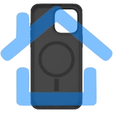 Чехол Super Frosted Shield Pro Magnetic Case, черный, (AP IP15 Pro Max)