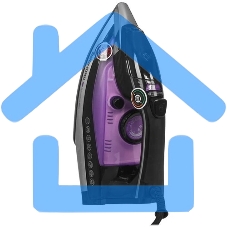 Утюг Redmond RI-C260 черный/фиолетовый