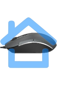 Мышь проводная A4Tech Fstyler FM26 серый/черный, 1600 dpi, USB, кнопки - 4