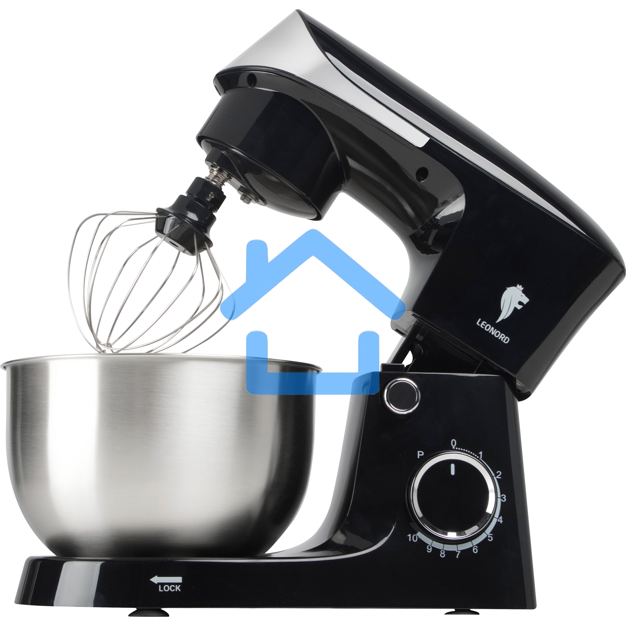 Миксер планетарный LEONORD LE-1778 черный (108983)