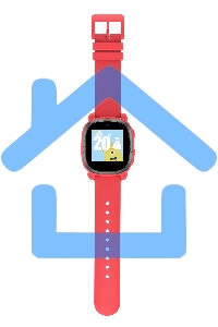 Умные часы INOI Kids Watch Lite красный