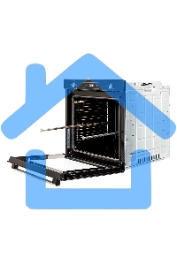 Электрический духовой шкаф Simfer B6EB56026, встраиваемый, черный