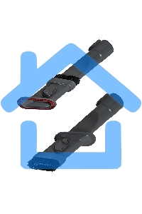 Пылесос вертикальный SUPRA VCS-5084 серый/синий, питание от аккумулятора, 350 Вт, уборка сухая, пылесборник 0.6 л, работа от АКБ max 30 мин.