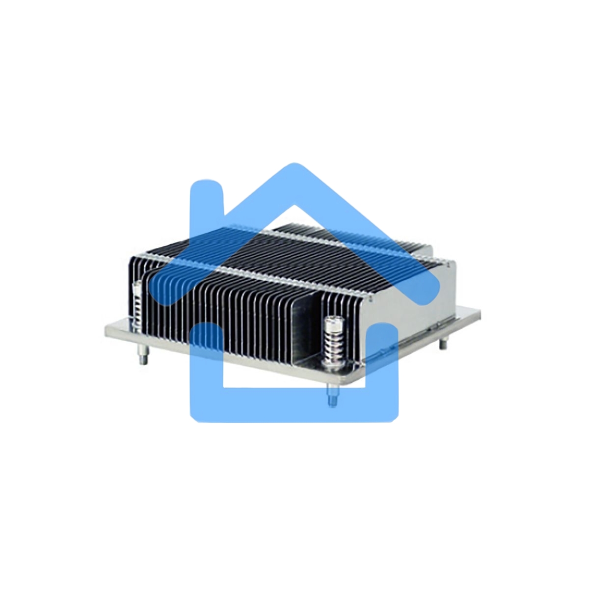 Радиатор для процессора Ablecom AHS-S10070 серебристый, алюминий, 27 мм