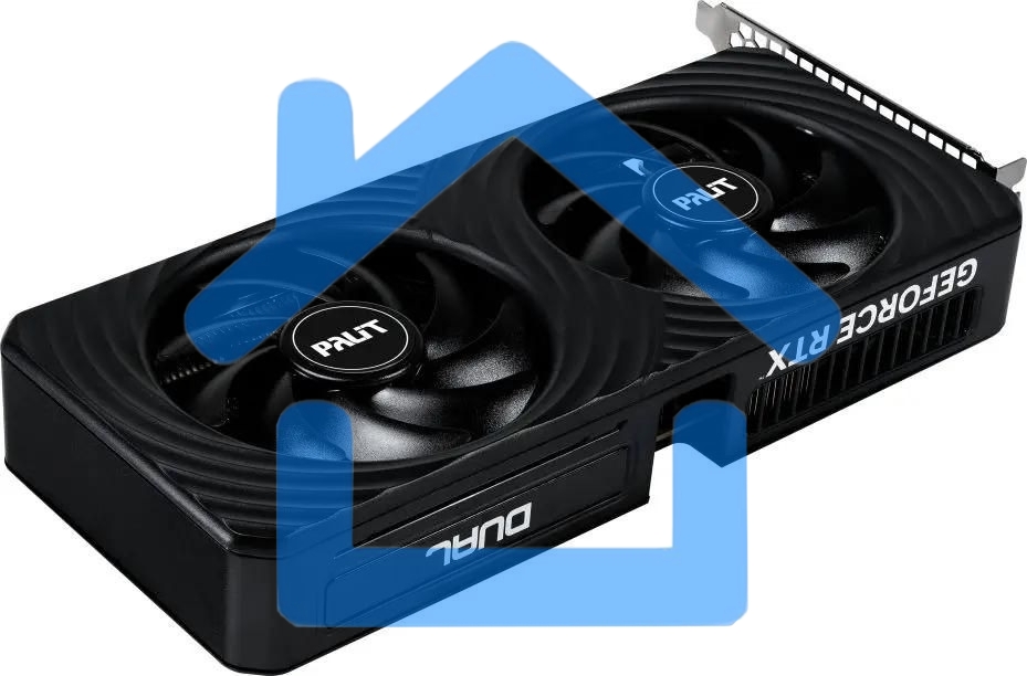 Видеокарта Palit RTX 5060 DUAL NV RTX 5060 8Gb 128bit GDDR7 2280/28000/HDMIx1/DPx3/HDCP Ret NE75060019P1-Gb2063D PCI-E 5.0