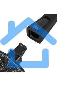 Сковорода Maunfeld HALDIS MF26HLD01RH из литого алюминия со съемной ручкой, 26 см