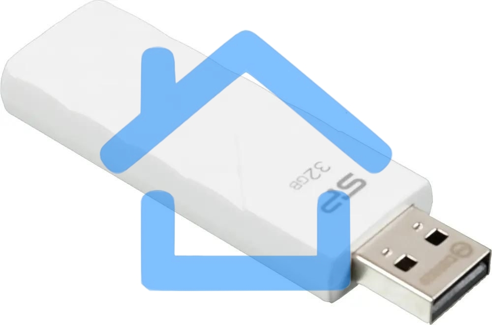Флешка USB R/W Silicon Power R/W 32Gb Ultima U03 SP032Gb,UF2U03V1W USB2.0 белый