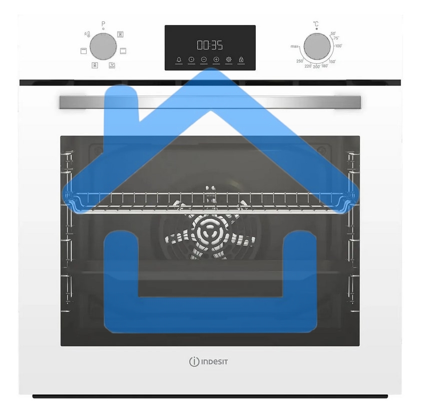 Духовой шкаф электрический Indesit IFE 3644 WH белый