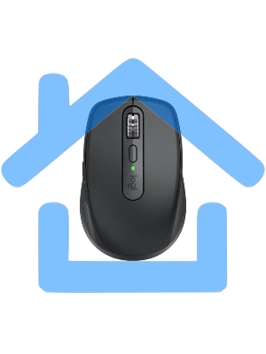Мышь беспроводная/проводная Logitech MX Anywhere 3S графитовый, 8000 dpi, радиоканал, Bluetooth, USB, кнопки - 6