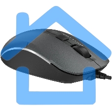 Мышь проводная A4Tech Fstyler FM26 серый/черный, 1600 dpi, USB, кнопки - 4