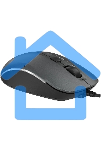 Мышь проводная A4Tech Fstyler FM26 серый/черный, 1600 dpi, USB, кнопки - 4