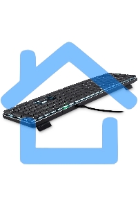 Клавиатура Oklick K953X (1901086) проводная, USB, черный/серый