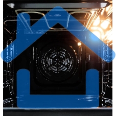 Электрический духовой шкаф LEX EDP 671 WH MAX, встраиваемый, белый