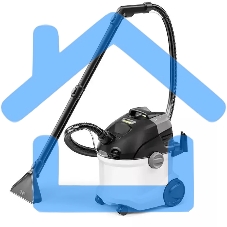 Пылесос моющий Karcher SE 5 *EU 1.081-230.0 белый/черный, 1000 Вт, уборка сухая/влажная, пылесборник контейнер/мешок, 4 л