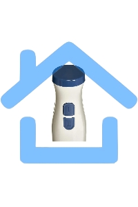 Блендер погружной ВАСИЛИСА ВА-310А белый с синим