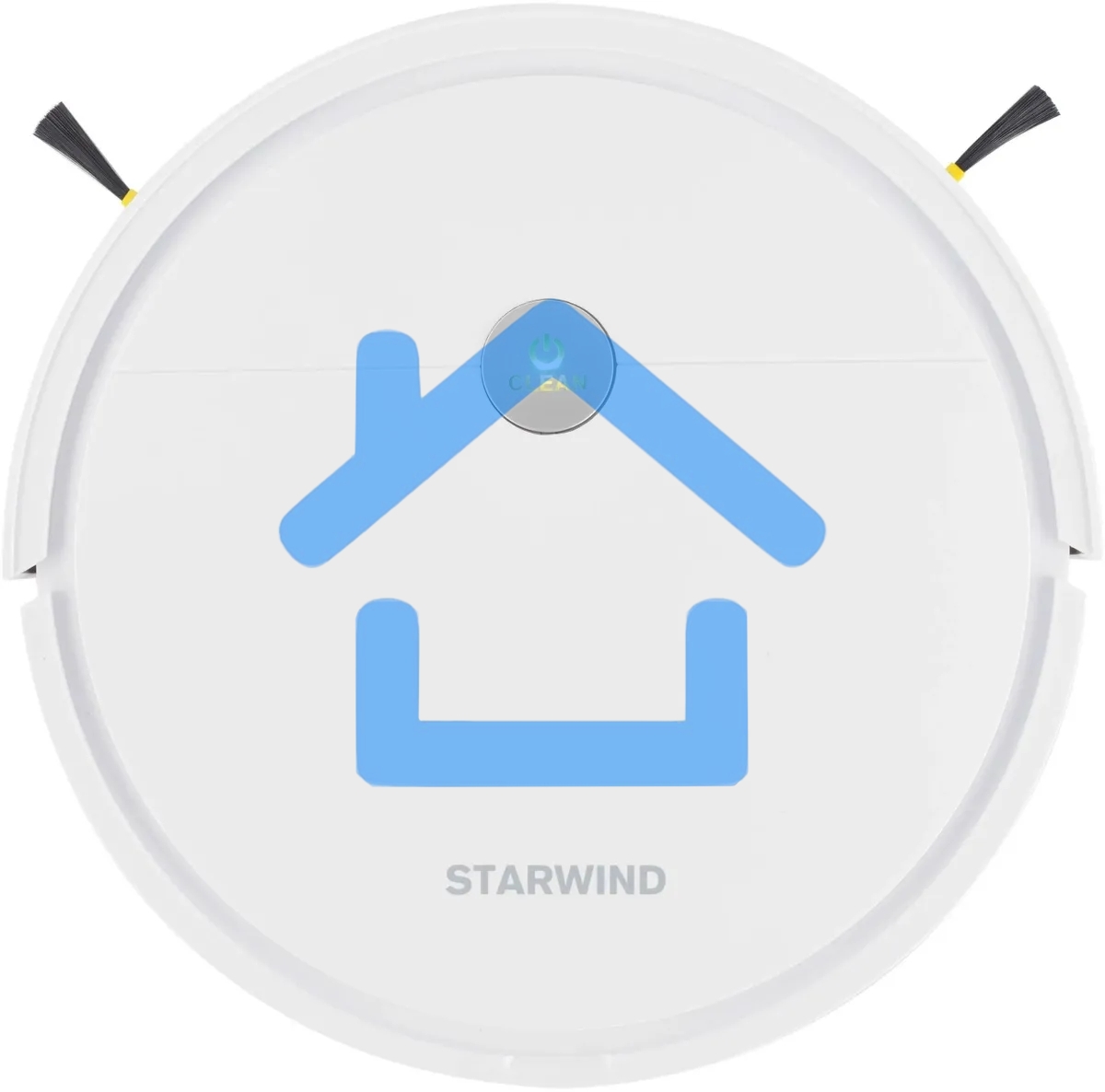 Робот-пылесос Starwind SRV4575 белый, 15 Вт, 2000 мА·ч Li-Ion, уборка влажная/сухая, пылесборник контейнер 0.3 л
