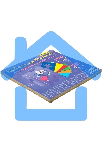 Бумага цветная Silwerhof для оригами и аппликации ассорти тонированная 100л. 10цв. Монстрики 80г/м2 210х210мм