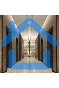 Светильник светодиодный FERON AL3016 ДБП-12w с датчиком 4000К 960Лм IP65 круглый белый