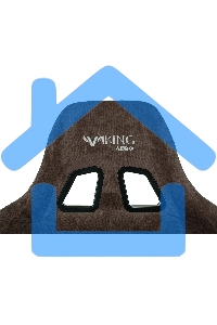 Кресло игровое Бюрократ VIKING KNIGHT LT10 FABRIC коричневый крестовина металл/пластик