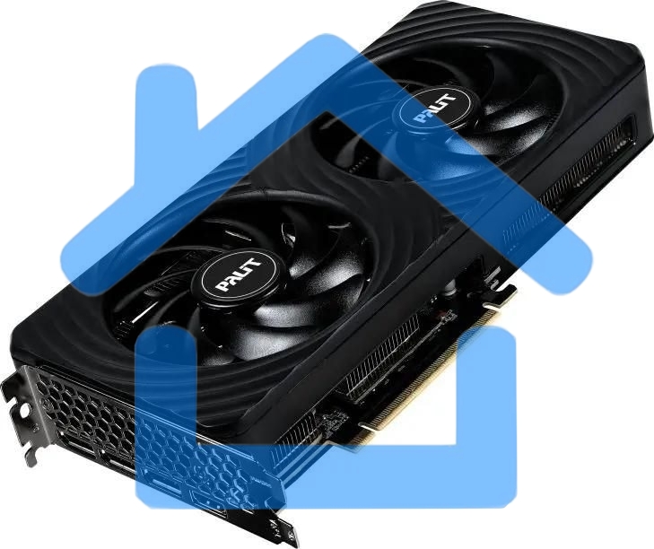 Видеокарта Palit RTX 5060 DUAL NV RTX 5060 8Gb 128bit GDDR7 2280/28000/HDMIx1/DPx3/HDCP Ret NE75060019P1-Gb2063D PCI-E 5.0