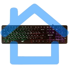 Клавиатура Dialog Gan-Kata KGK-17U BLACK - игровая с RGb-подсветкой, USB, черная