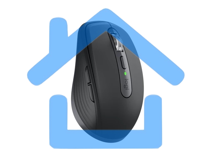 Мышь беспроводная/проводная Logitech MX Anywhere 3S графитовый, 8000 dpi, радиоканал, Bluetooth, USB, кнопки - 6