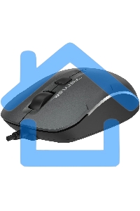 Мышь проводная A4Tech Fstyler FM26 серый/черный, 1600 dpi, USB, кнопки - 4