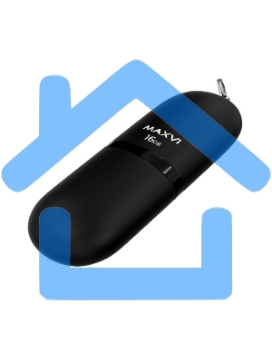 Флешка USB Maxvi SF black (FD16GBUSB20C10SF), 16Gb, USB 2.0, R/W 30/10, черный